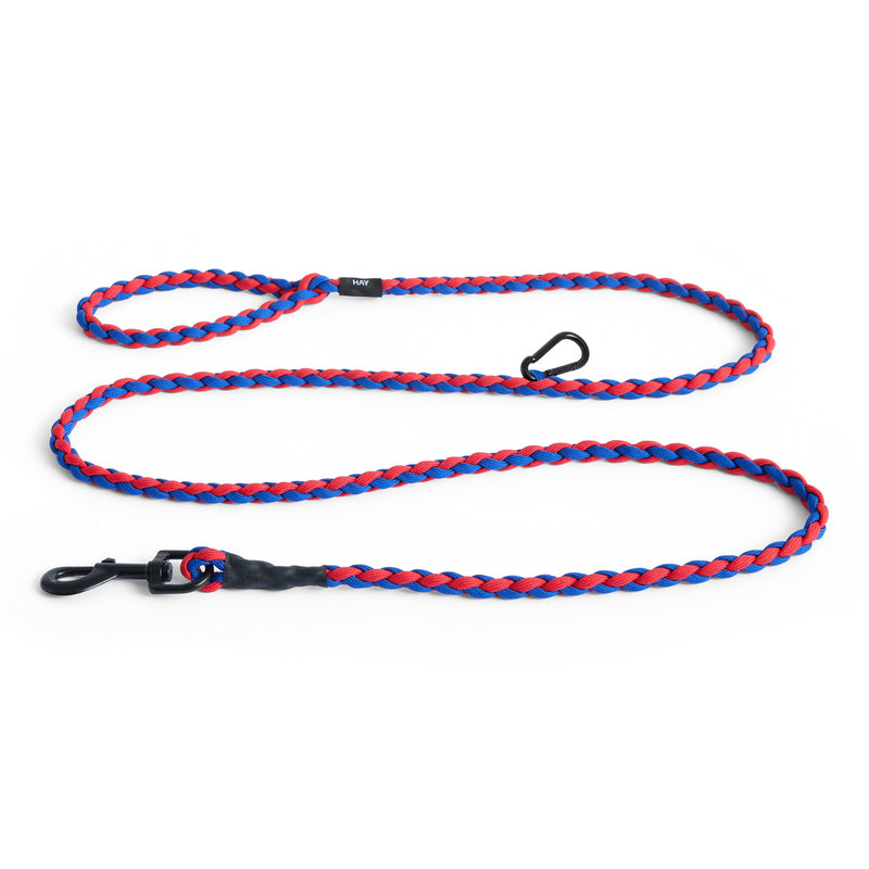 HAY - Dogs Hundeleine | verstellbar / blue/red