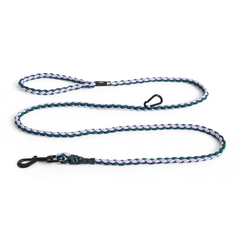 HAY - Dogs Hundeleine | verstellbar / lavender/green