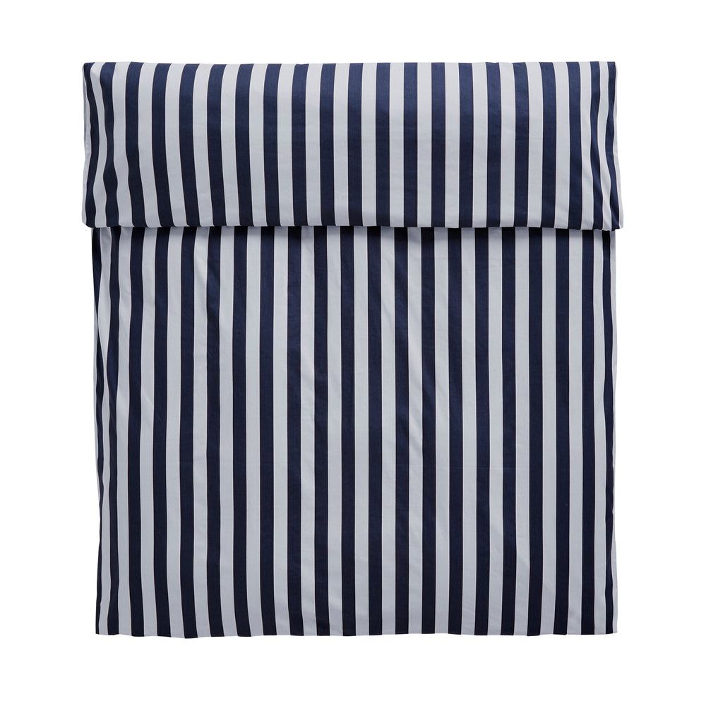 HAY - Été Bettbezug | 135 x 200 cm / midnight blue/light grey
