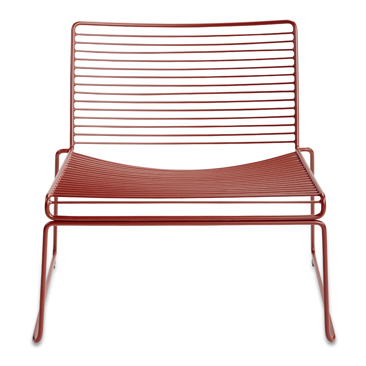 HAY - Hee Lounge Chair | rostbraun