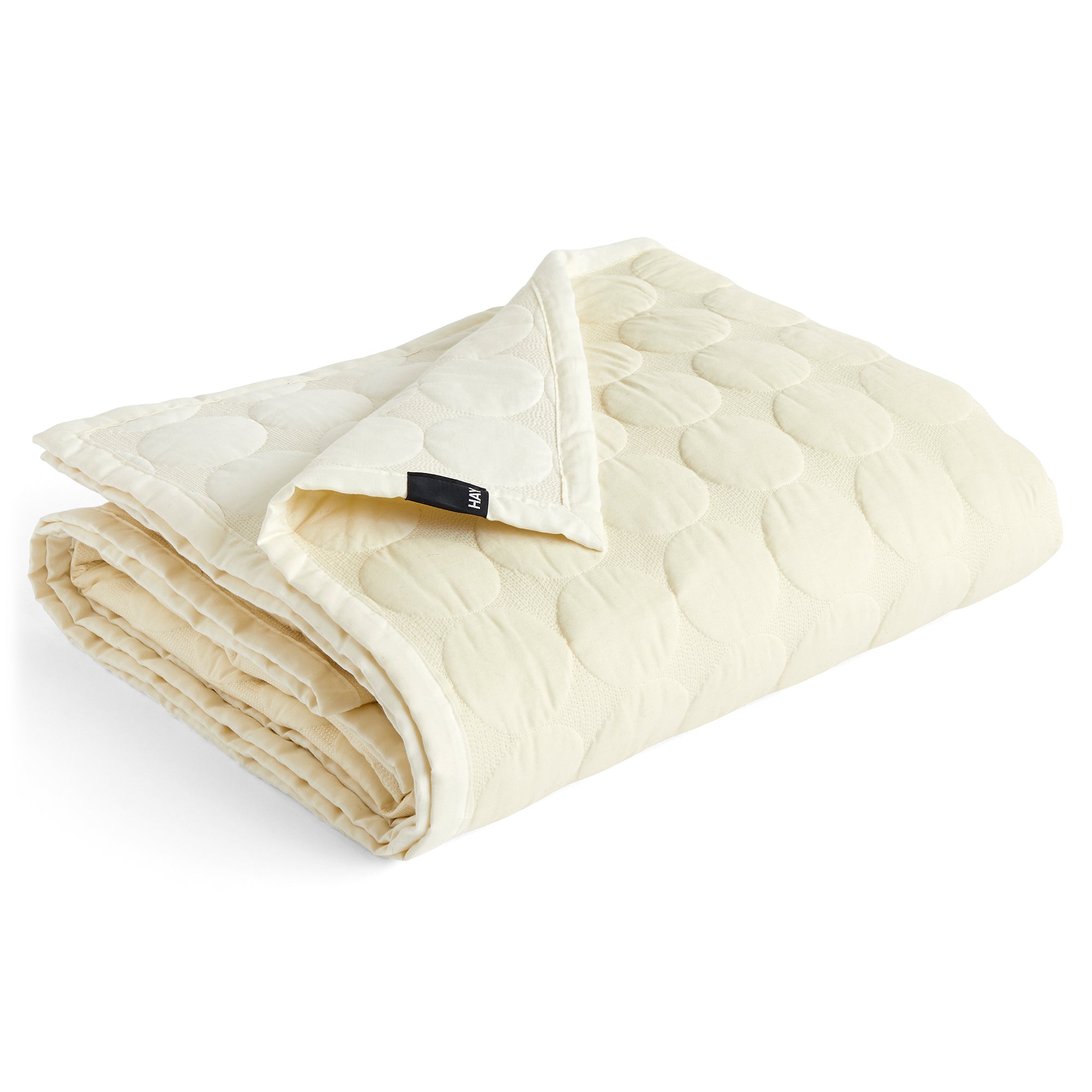 HAY - Mega Dot Tagesdecke | 195 x 245 cm / ivory, 235 x 245 cm / ivory, 260 x 260 cm / ivory