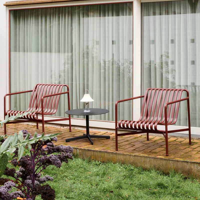 HAY - Palissade Lounge Chair Low + Ottoman