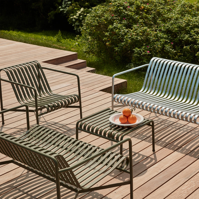 HAY - Palissade Lounge Chair Low + Ottoman