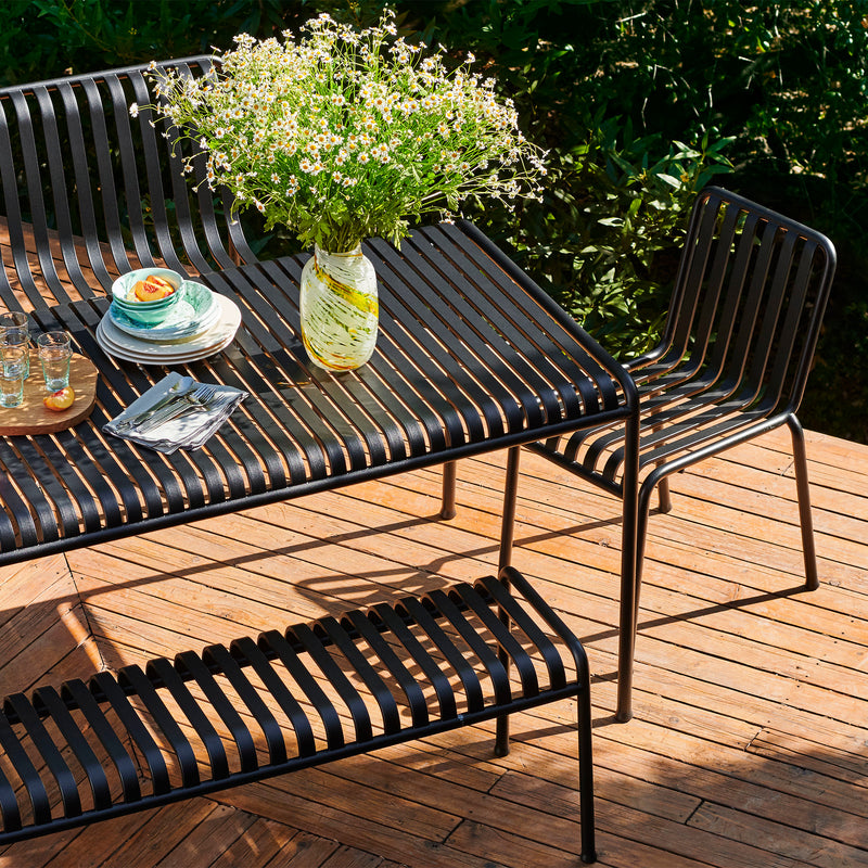HAY - Palissade Tisch 170 x 90 cm + 4x Chair
