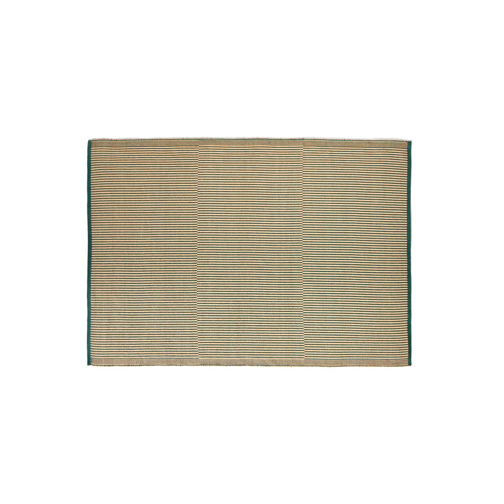 HAY - Tapis Teppich | 140 x 200 cm / black&green