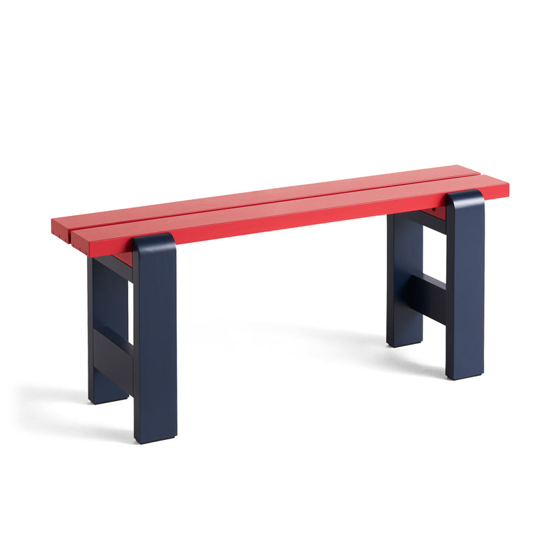HAY - Weekday Duo Bank | red wine/steel blue