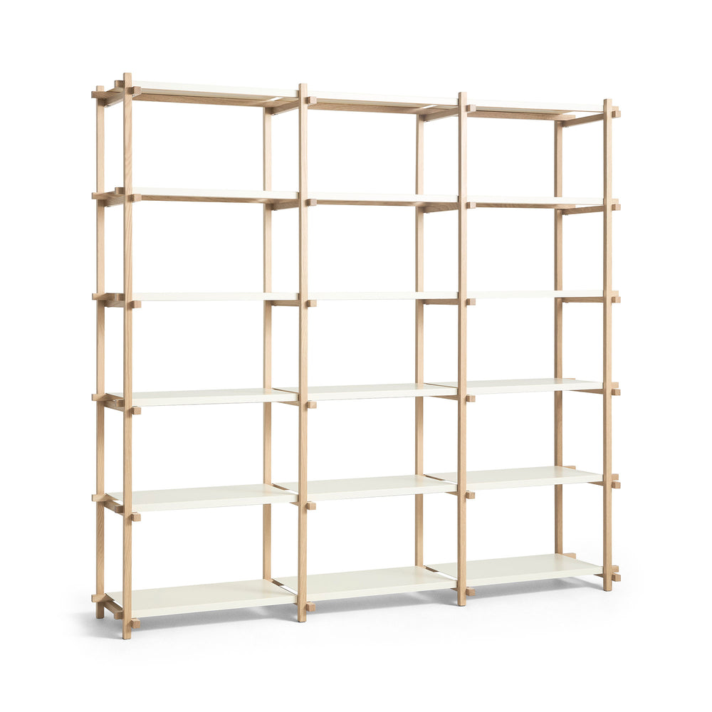 HAY - Woody Regal | high / almond white / Eiche geseift