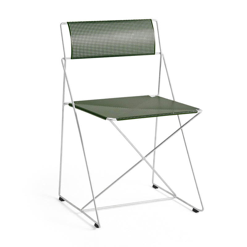 HAY - X-Line Stuhl Outdoor | autumn green / feuerverzinkt