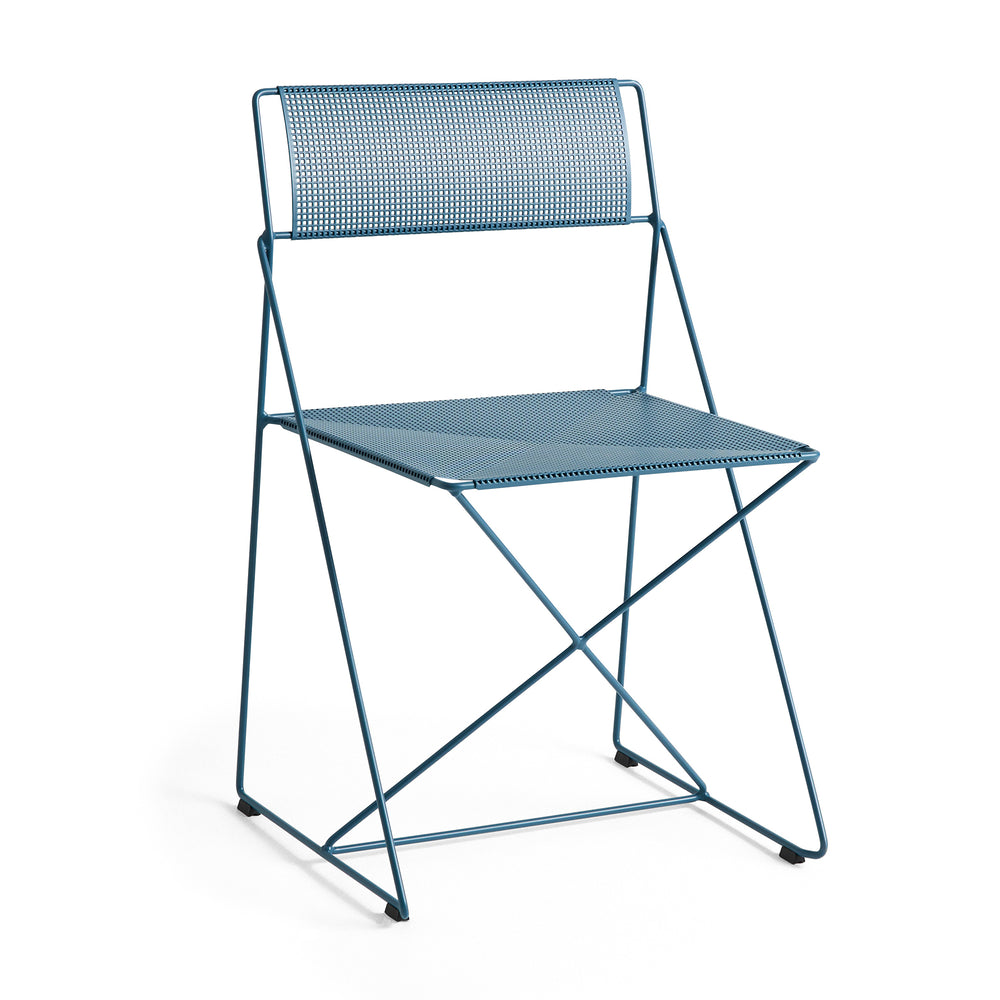 HAY - X-Line Stuhl Outdoor | powder blue / powder blue