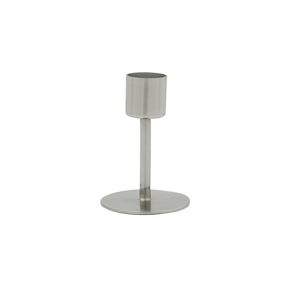 House Doctor - Anit Kerzenständer | Ø 5 x H 7 cm / silber