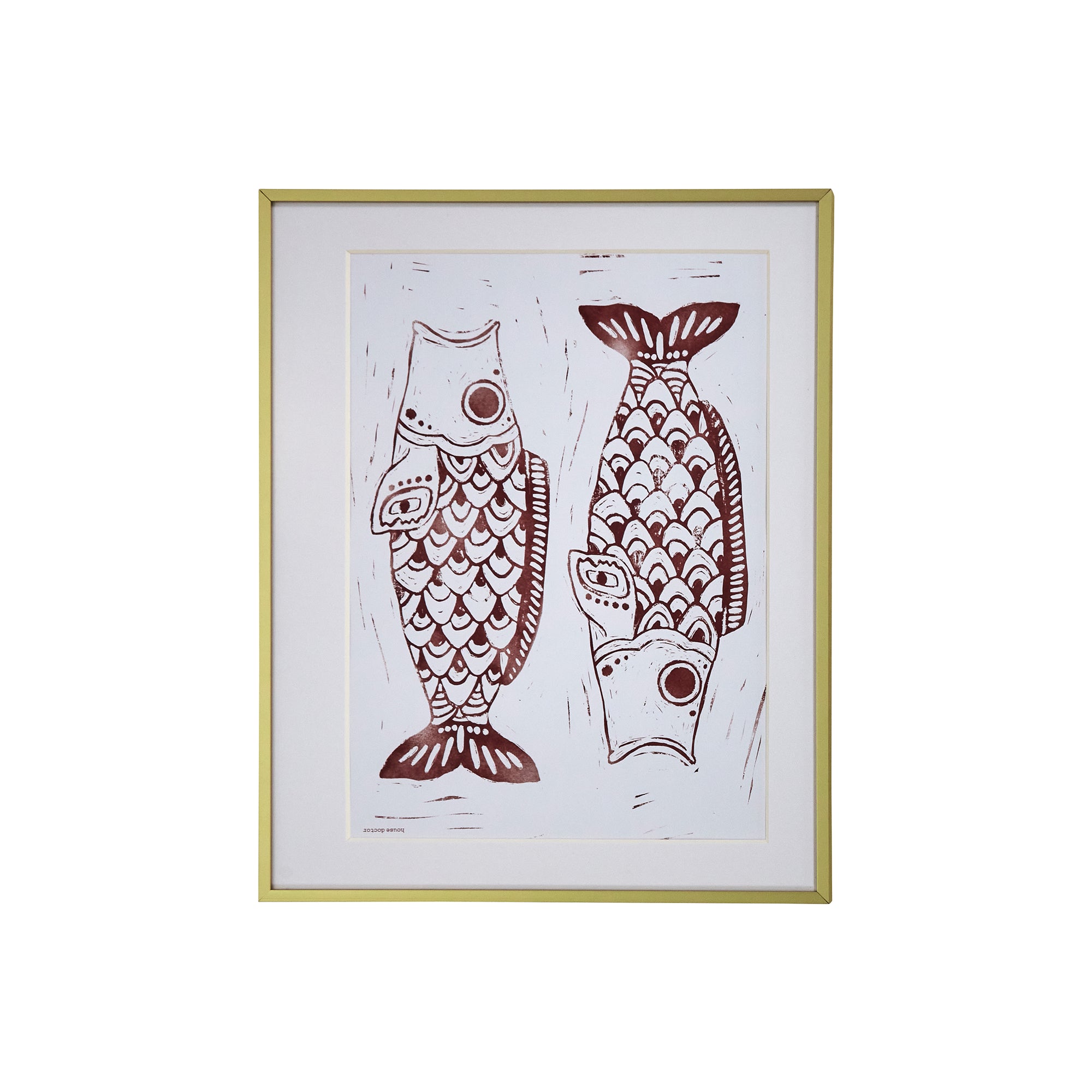 House Doctor - Fish Wandbild | 
