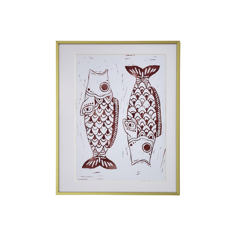 House Doctor - Fish Wandbild | 