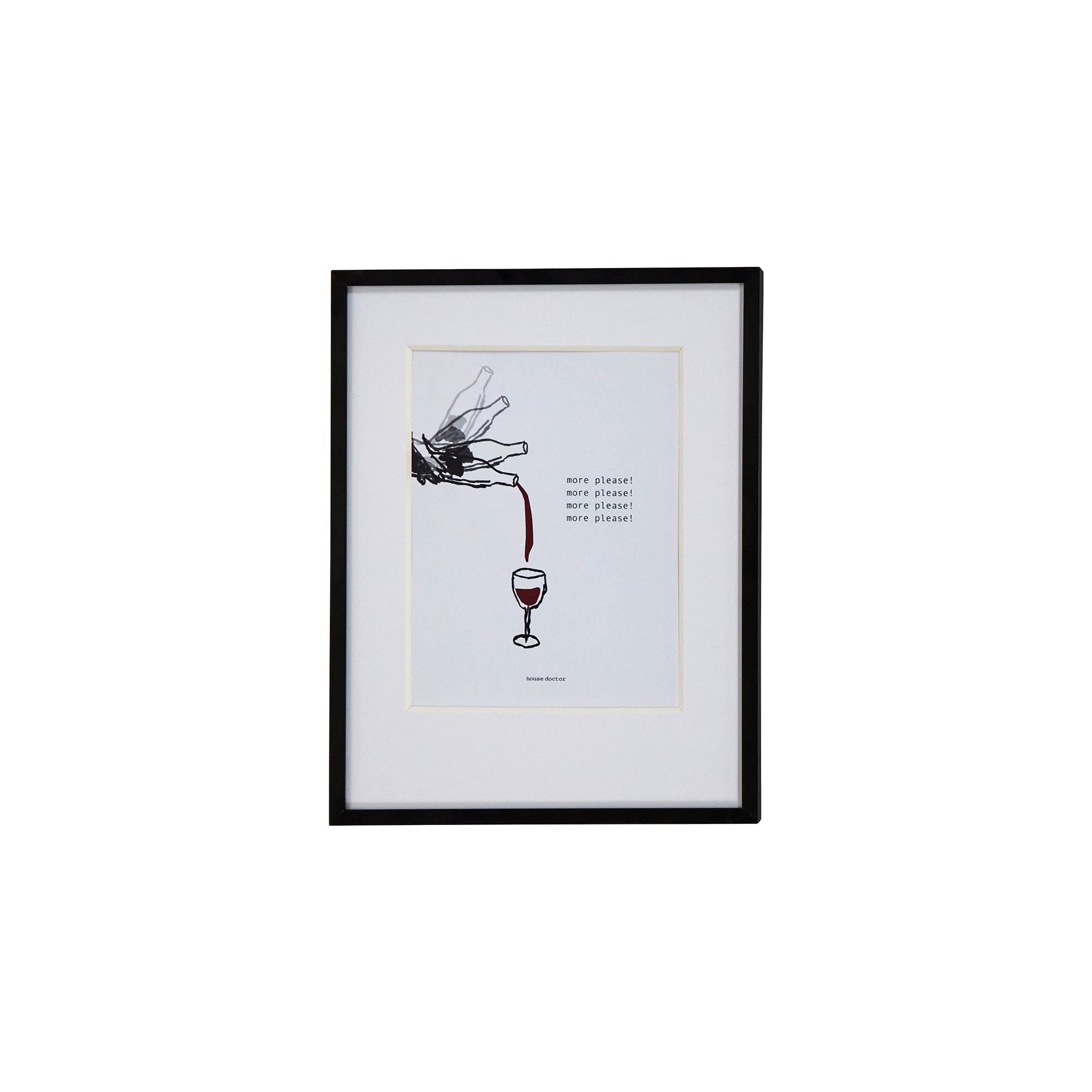 House Doctor - Wine Wandbild | 