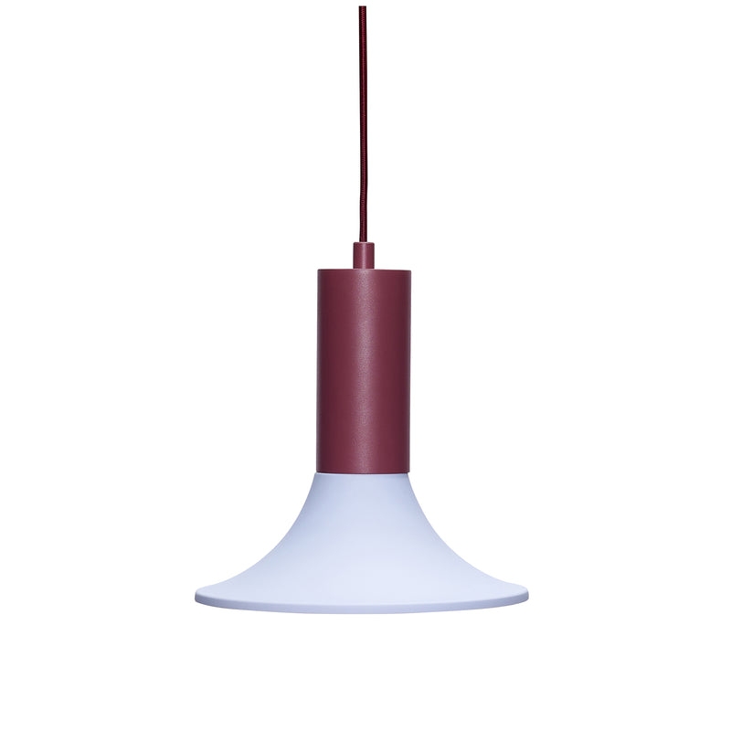 Hübsch Interior - Luminary Pendelleuchte | burgundy/blau