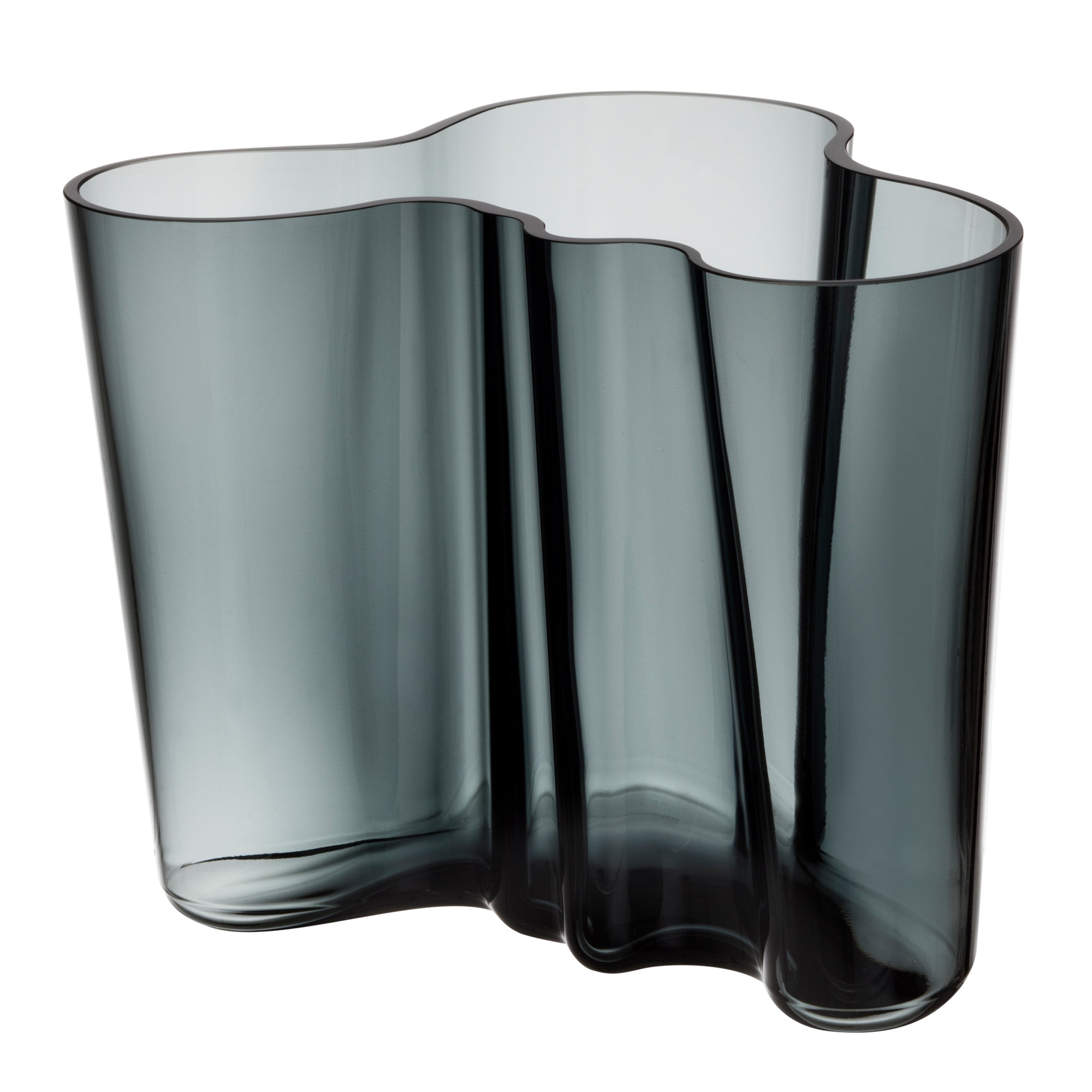 Iittala - Aalto Vase Savoy 160 mm | dunkelgrau