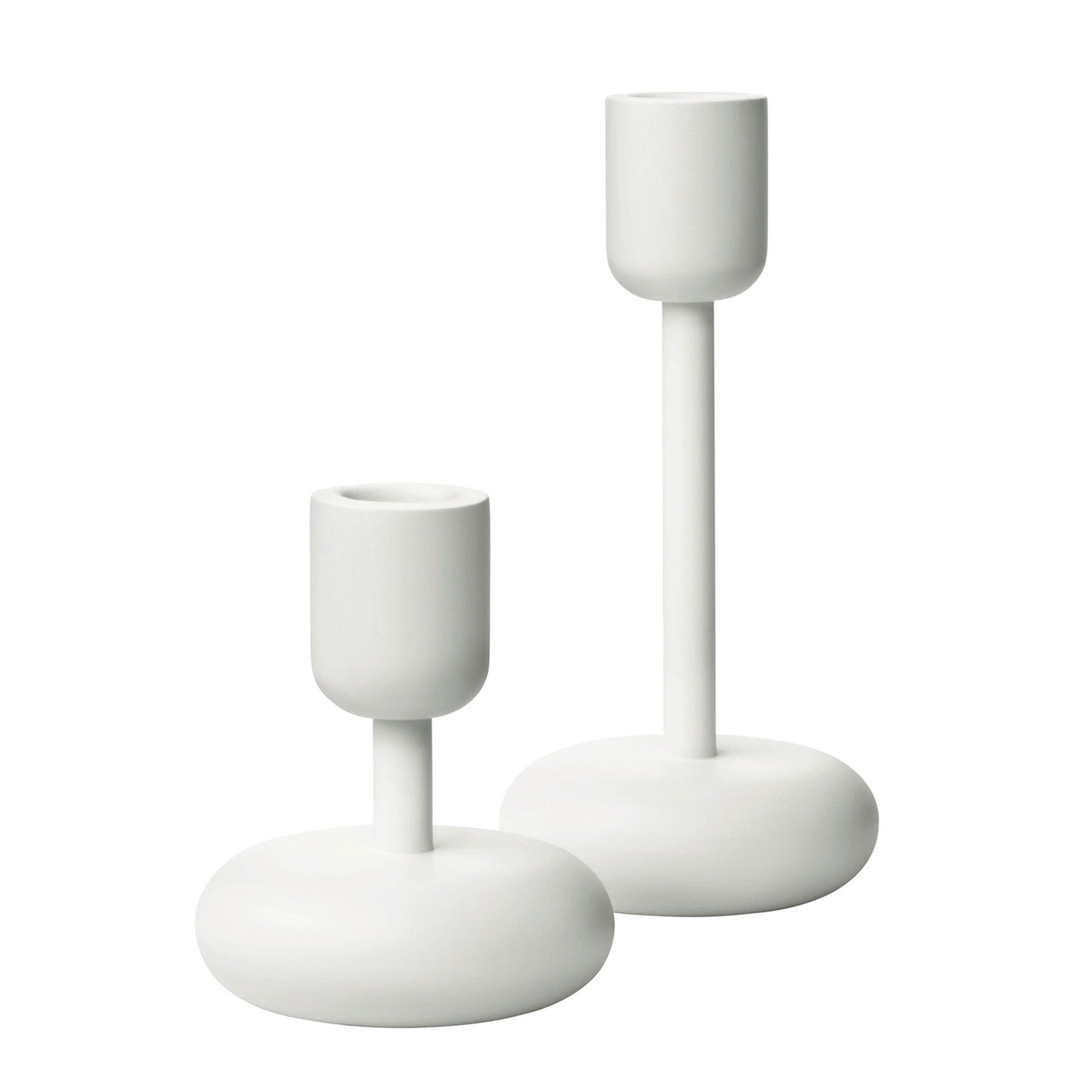 Iittala - Nappula Kerzenständer | 2er Set / weiß