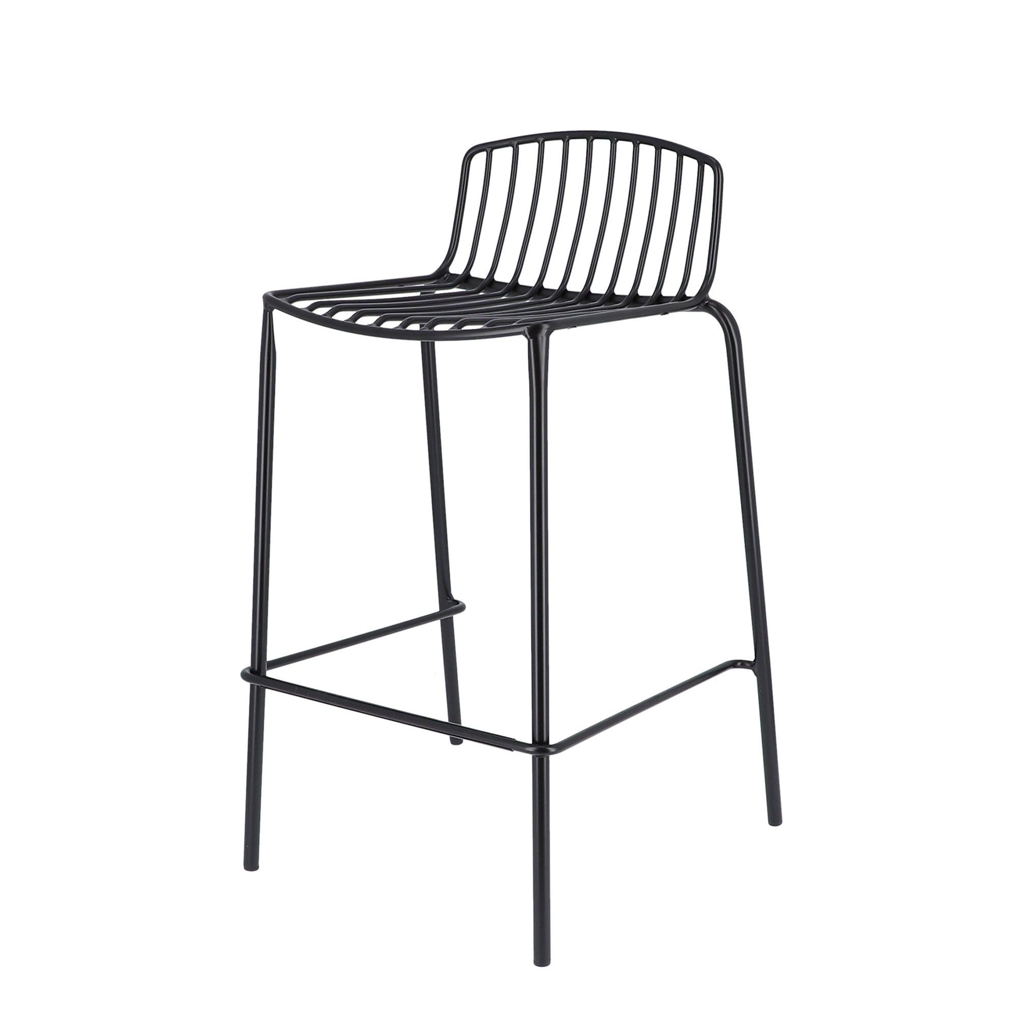 Jan Kurtz - Mori Gartenbarstuhl | 65 cm / schwarz