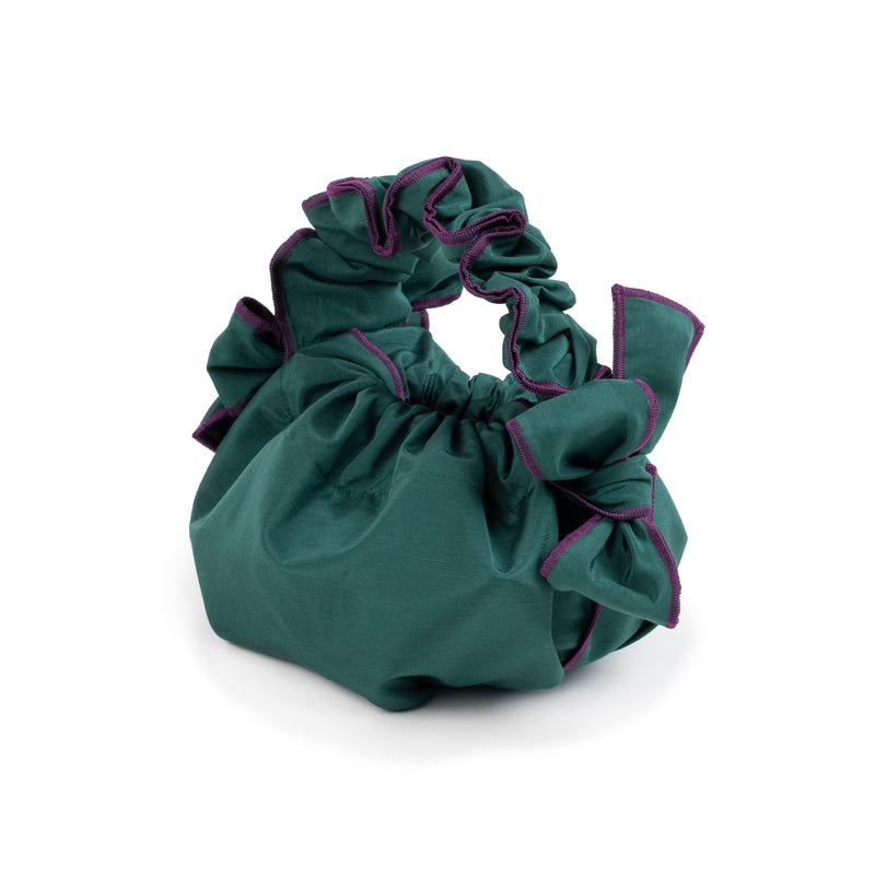 Juslin Maunula - Scrunchie Bag | hunter green