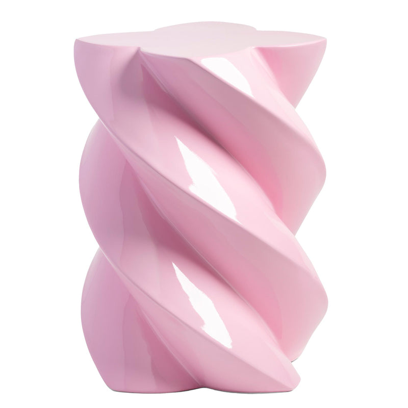 &amp;klevering - Marshmallow Beistelltisch | 39,5 x Ø 29 cm / pink
