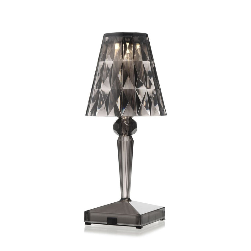 Kartell - Battery Tischleuchte | rauch