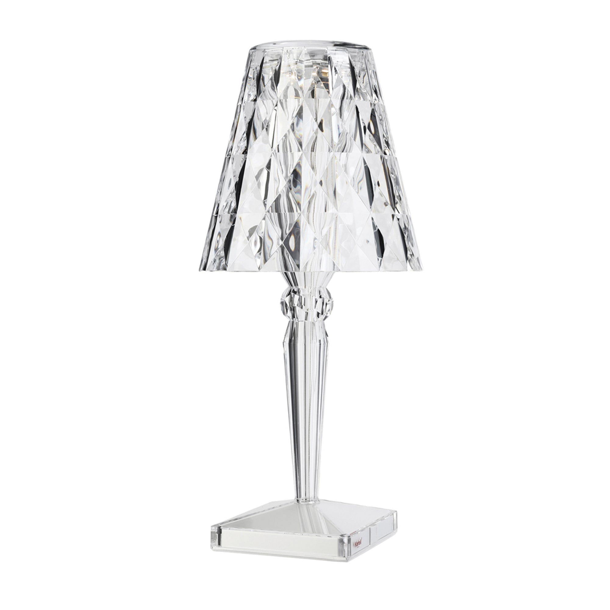 Kartell - Big Battery Tischleuchte | glasklar