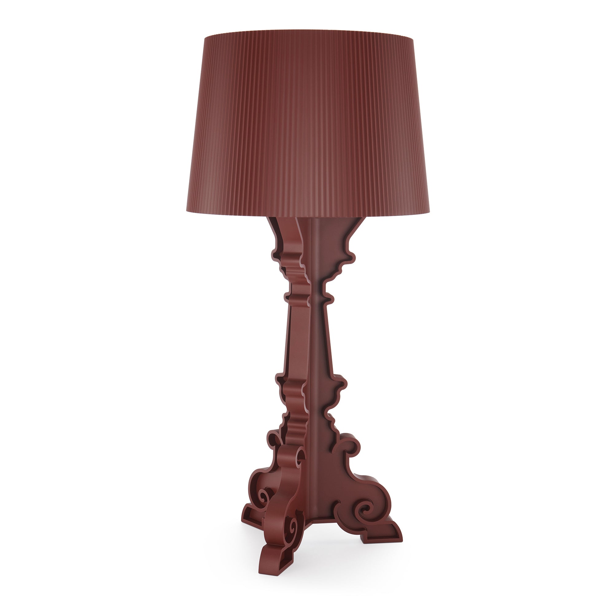 Kartell - Bourgie Tischleuchte | burgunderrot matt