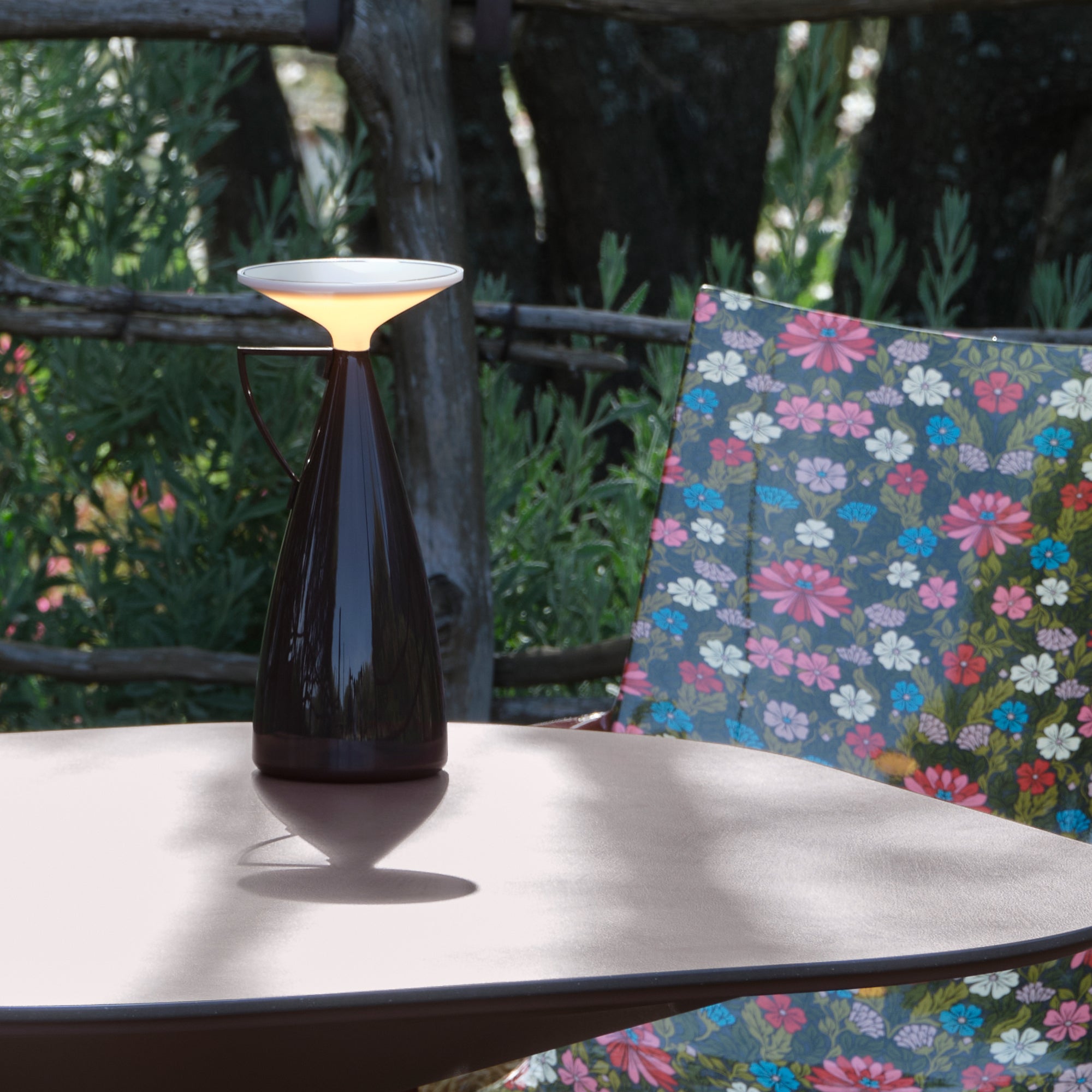 Kartell - Camomille Akku-Leuchte | bordeaux