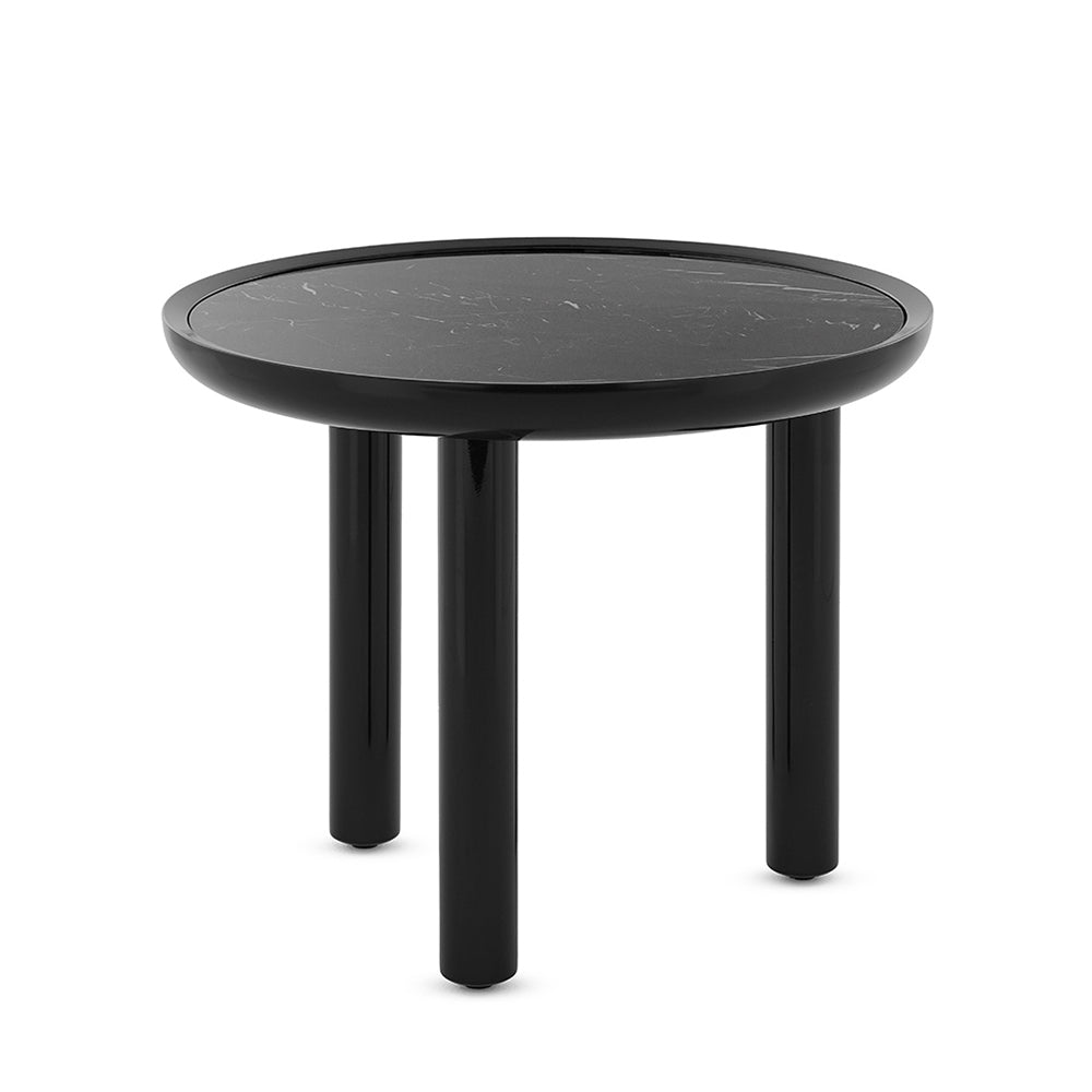 Kartell - K-Top Beistelltisch | schwarzer Marquina Marmor