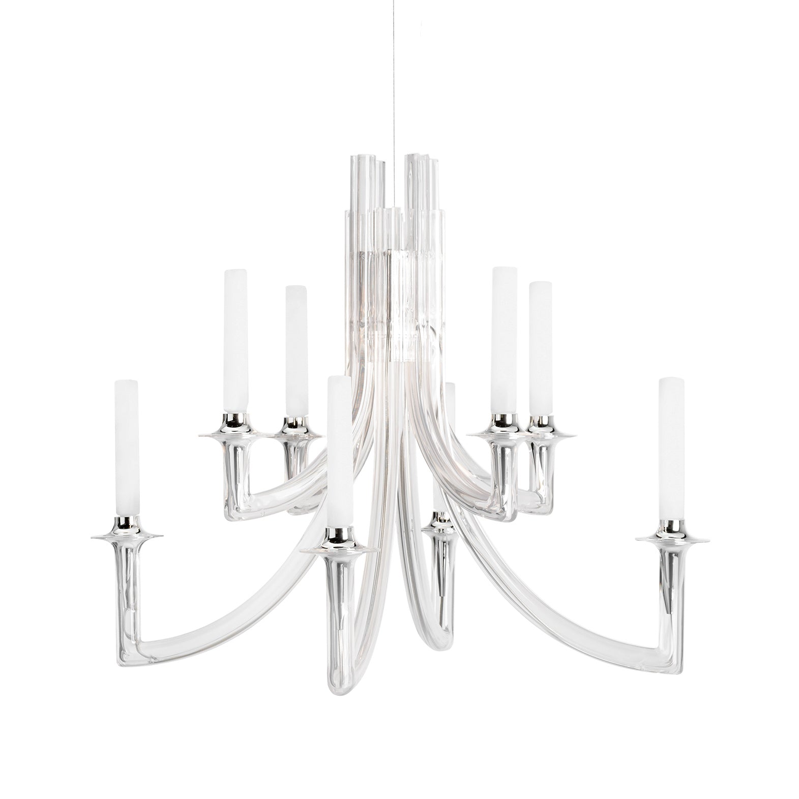 Kartell - Khan Kronleuchter | glasklar