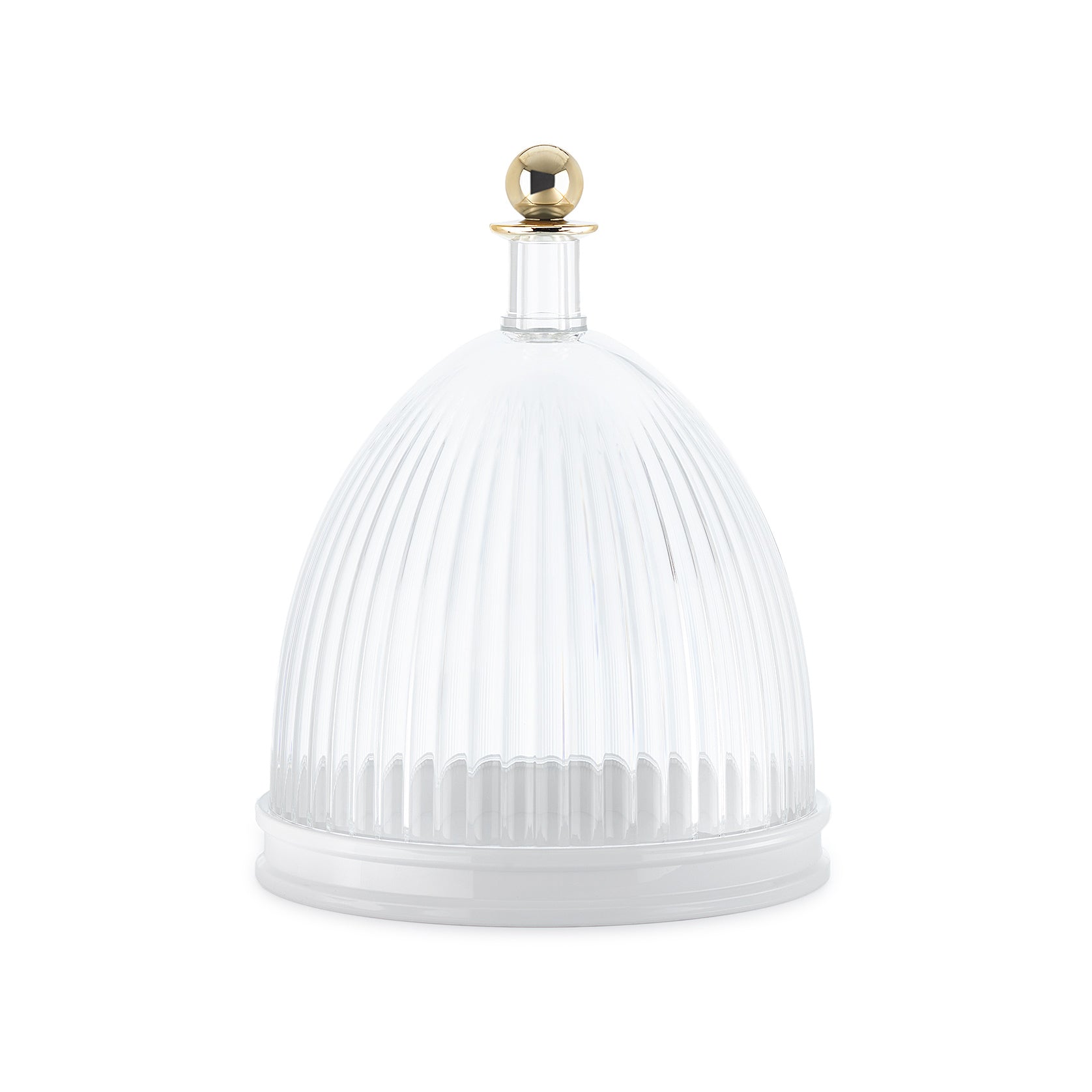 Kartell - La Coupole Tablett mit Glocke | transparent