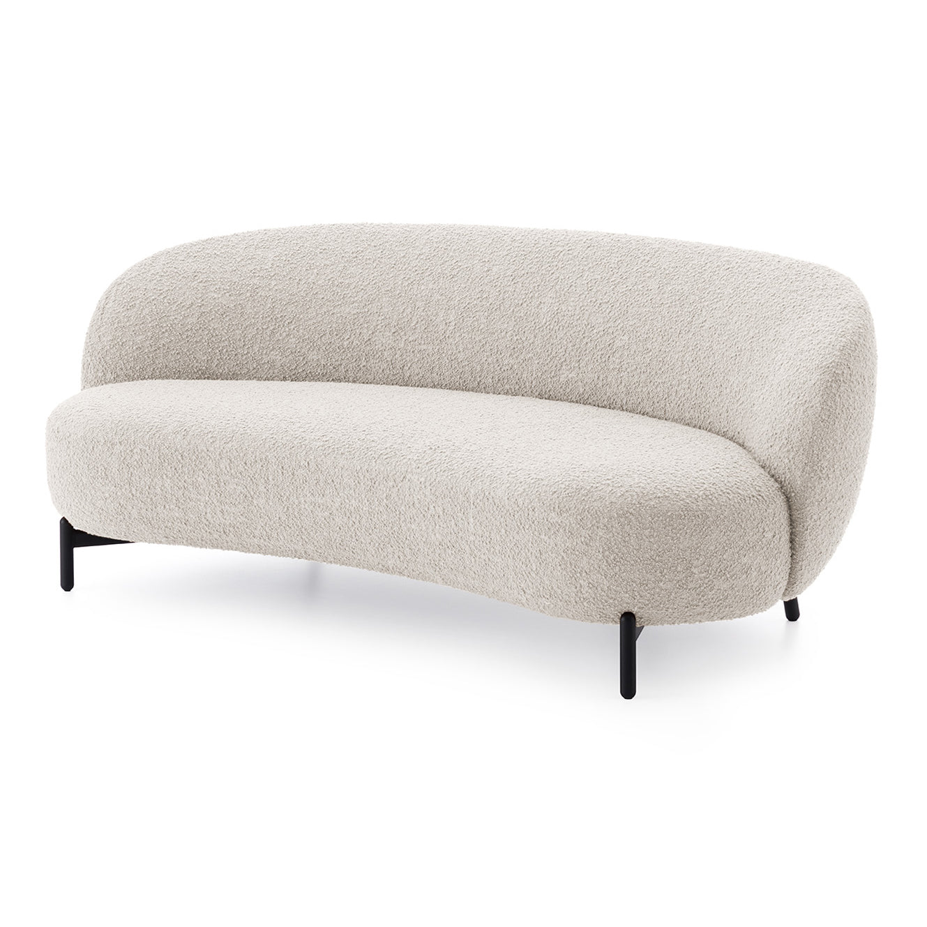 Kartell - Lunam Sofa | Curly weiß (C1)