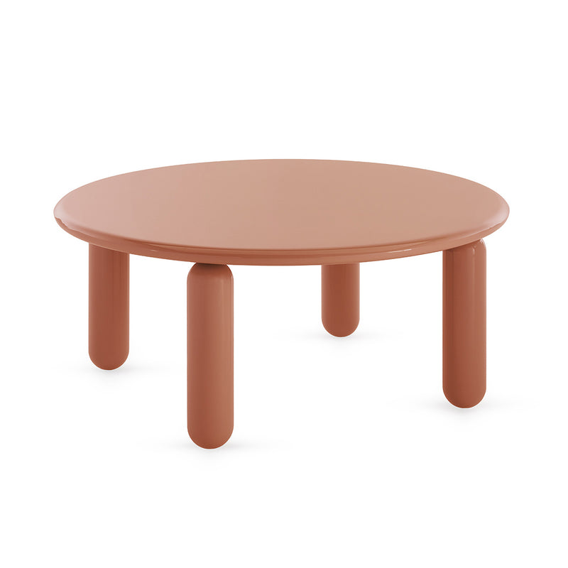 Kartell - Undique Mas Beistelltisch | Ø 85 cm / orange