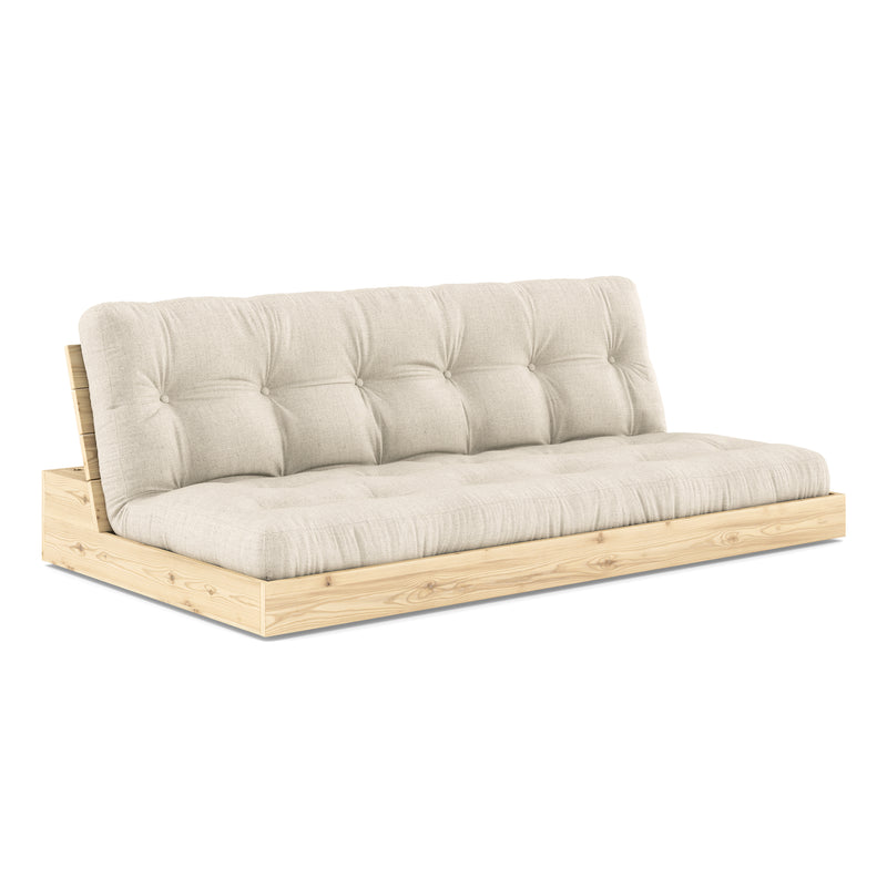 Karup Design - Base Schlafsofa | 914 Linen / 101 clear lacquered