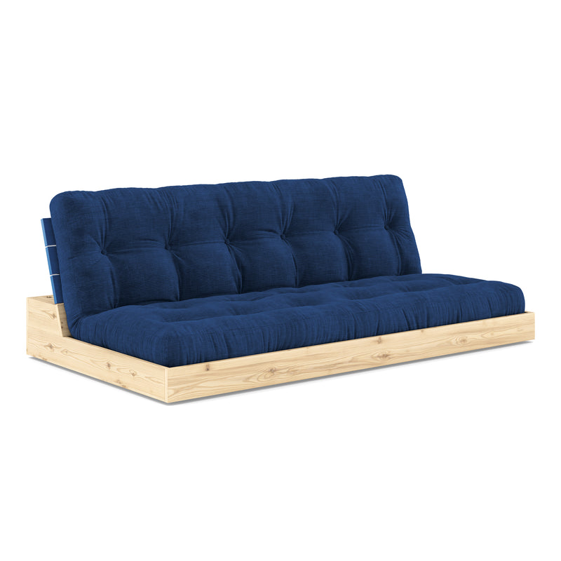 Karup Design - Base Schlafsofa | 517 Royal Blue / 401 Cobalt blue lacquered