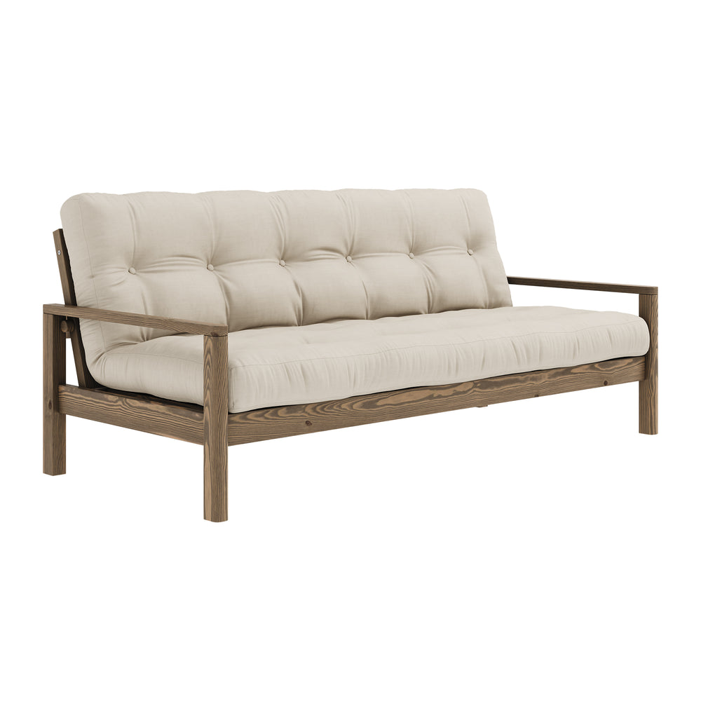 Karup Design - Knob Schlafsofa | 747 Beige / 106 Carob brown lacquered