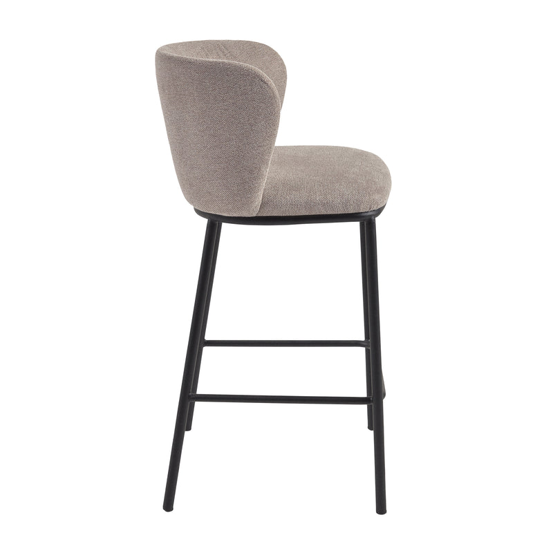 Kave Home - Ciselia Barhocker | Hellbraun
