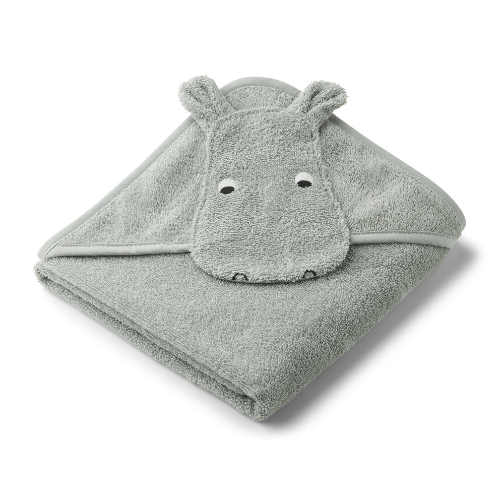LIEWOOD - Albert Babyhandtuch mit Kapuze | Hippo