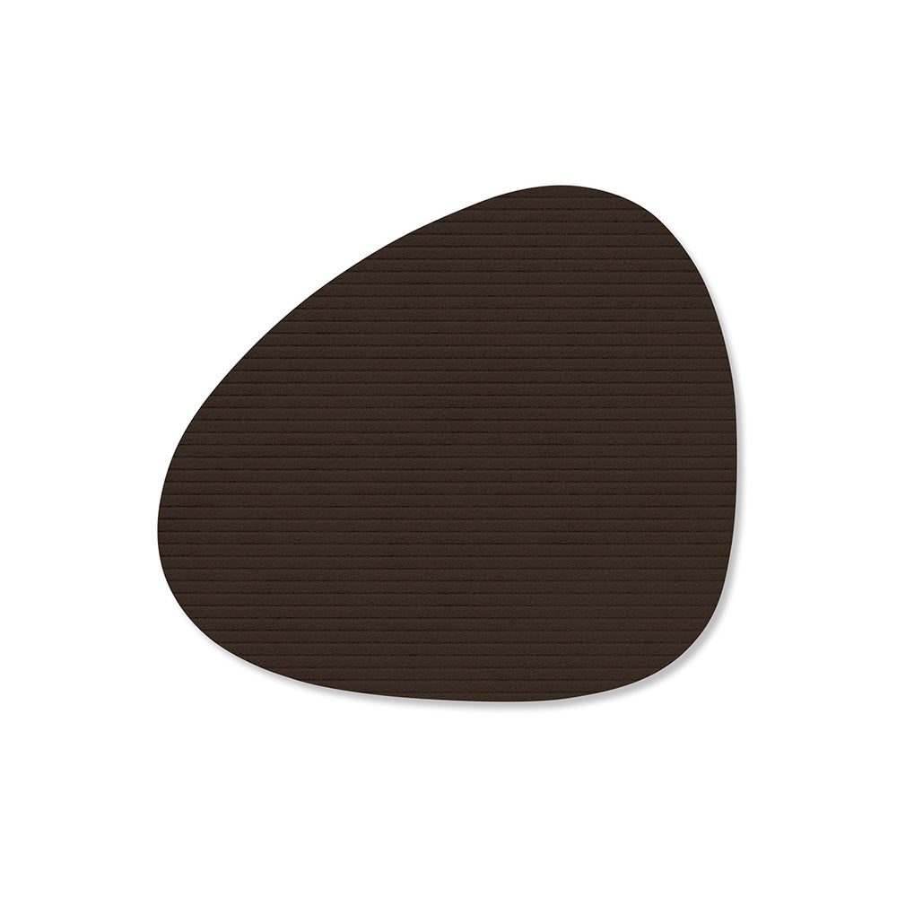 Lind DNA - Glasuntersetzer Curve | Corduroy hazel