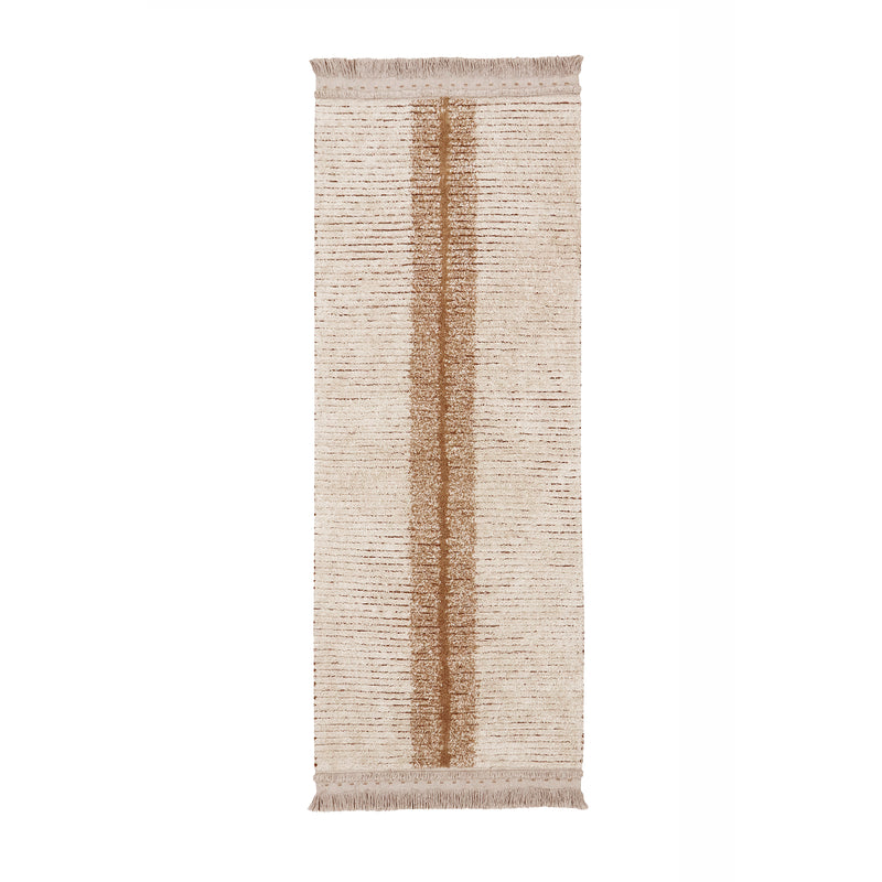 Lorena Canals - Duetto Wendeteppich | 80 cm x 230 cm / toffee