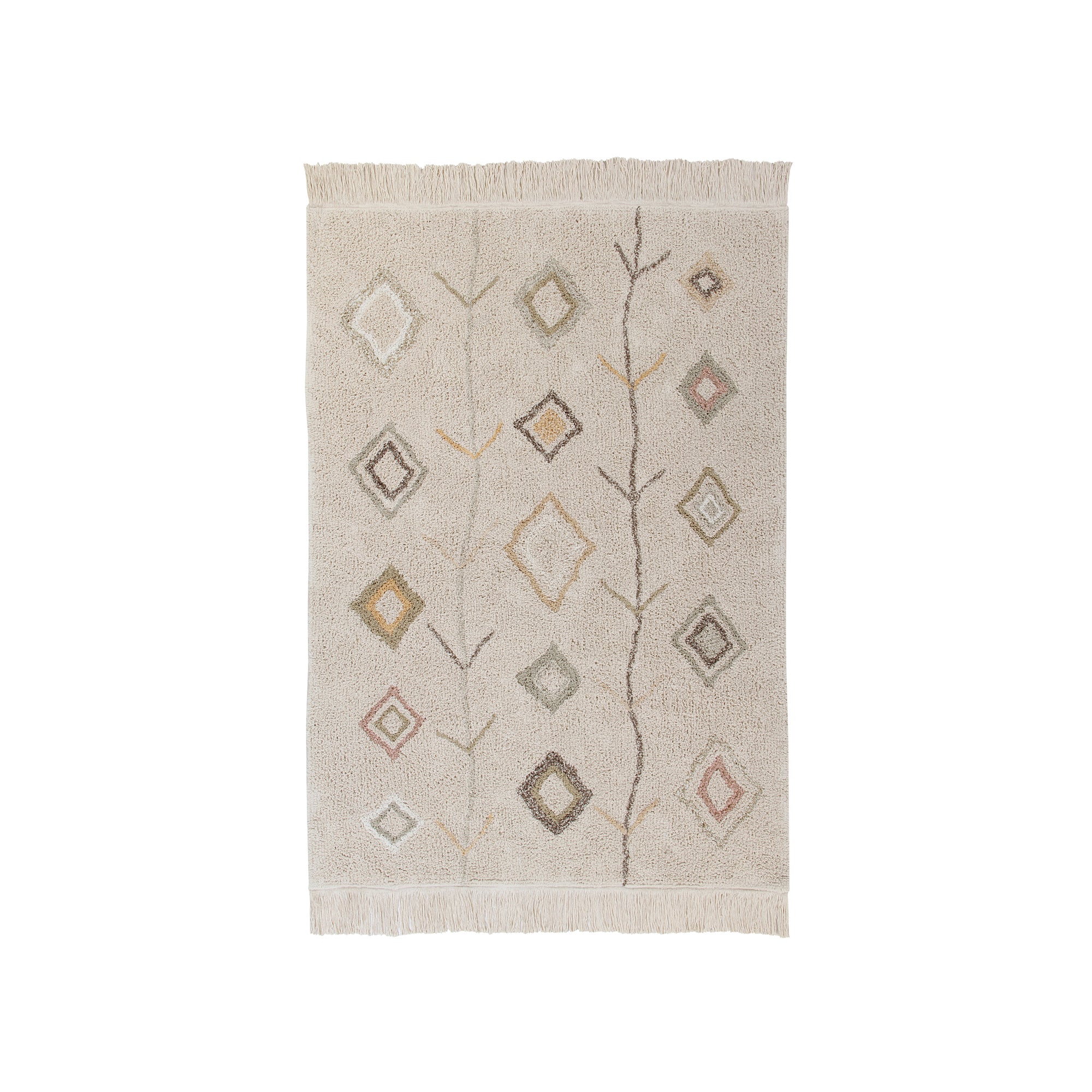 Lorena Canals - Kaarol Earth Teppich | 170 x 240 cm / braun