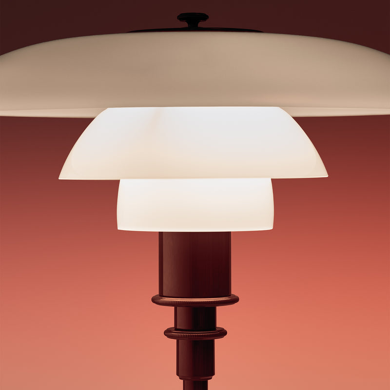 Louis Poulsen - PH 2/1 Tischleuchte | glossy burgundy