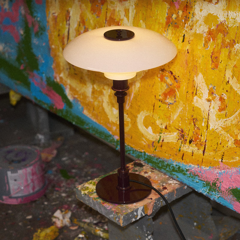 Louis Poulsen - PH 2/1 Tischleuchte | glossy burgundy