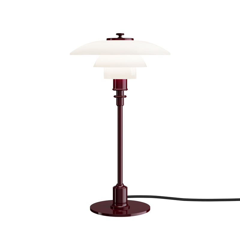 Louis Poulsen - PH 2/1 Tischleuchte | glossy burgundy