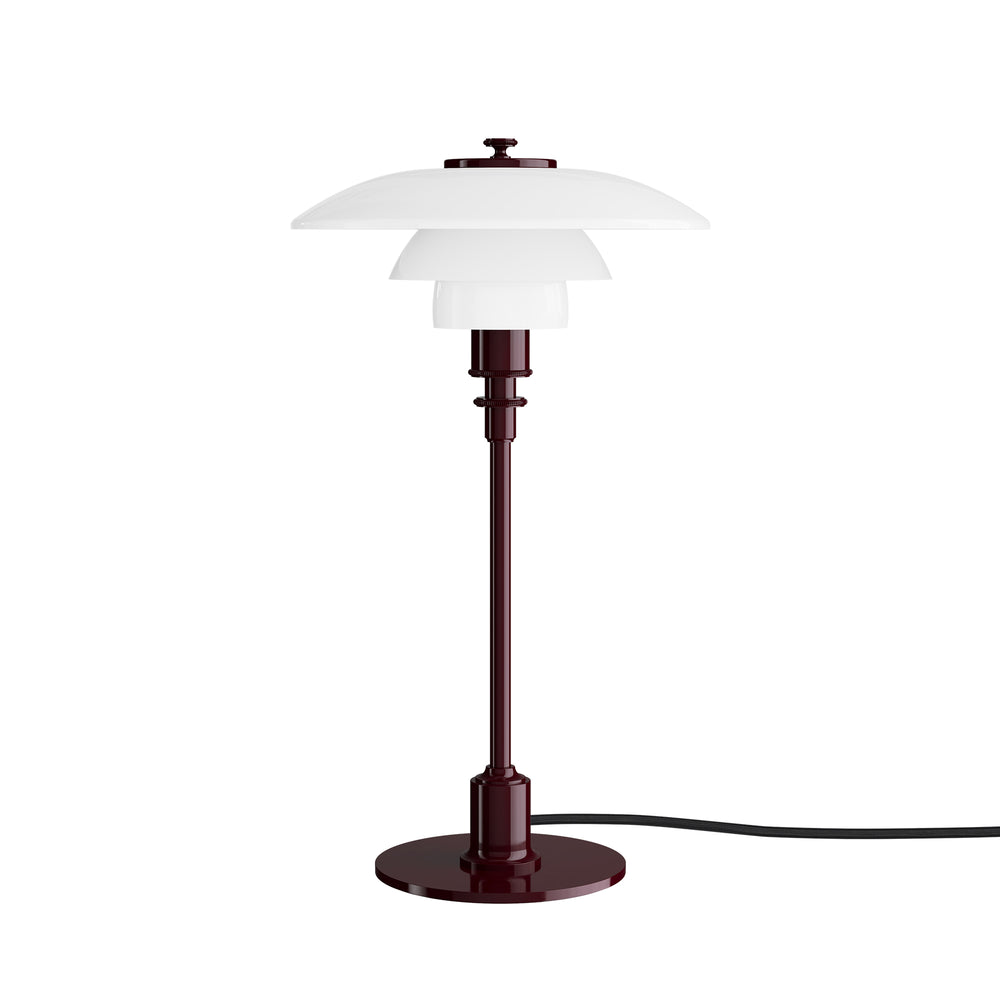 Louis Poulsen - PH 2/1 Tischleuchte | glossy burgundy