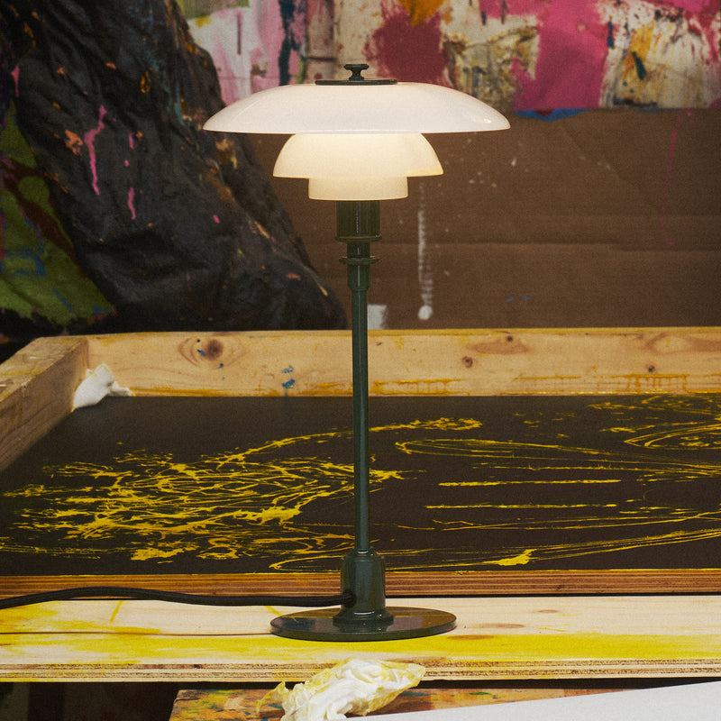 Louis Poulsen - PH 2/1 Tischleuchte | glossy deep green