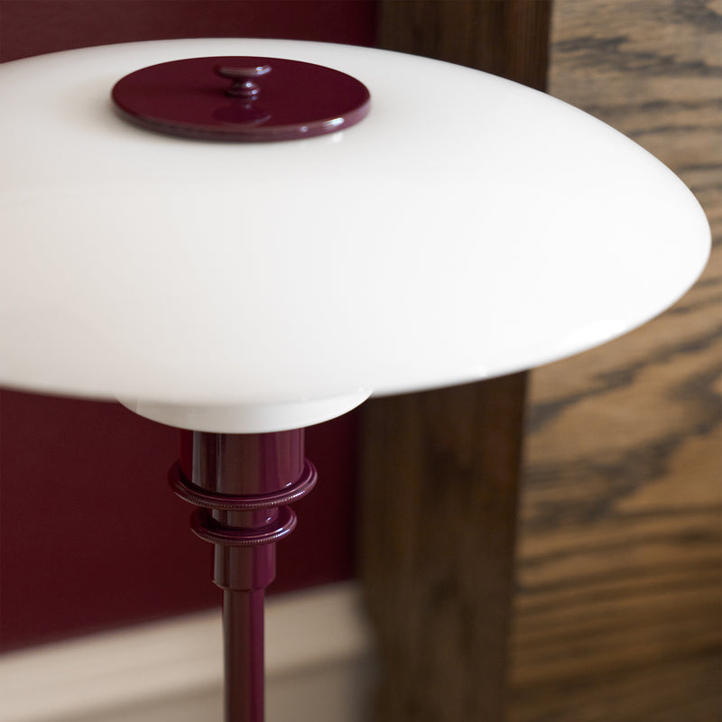Louis Poulsen - PH 3/2 Tischleuchte | glossy burgundy