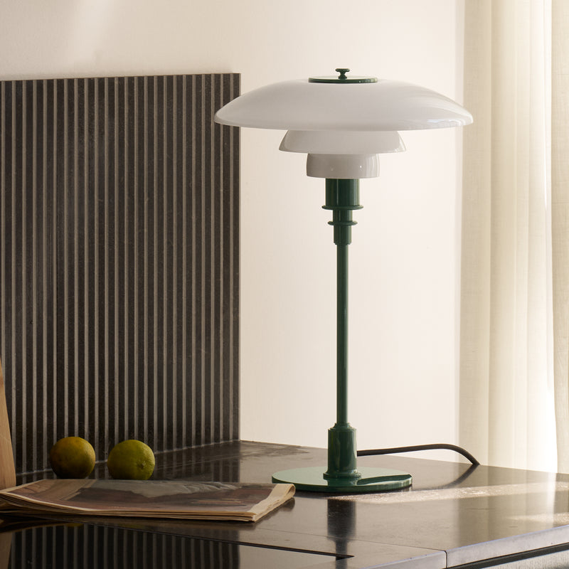 Louis Poulsen - PH 3/2 Tischleuchte | glossy deep green
