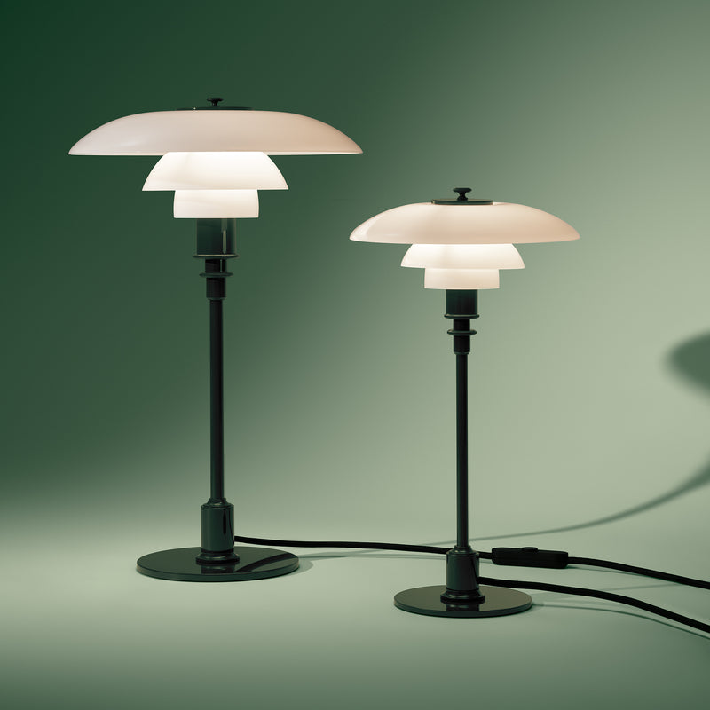 Louis Poulsen - PH 2/1 Tischleuchte | glossy deep green