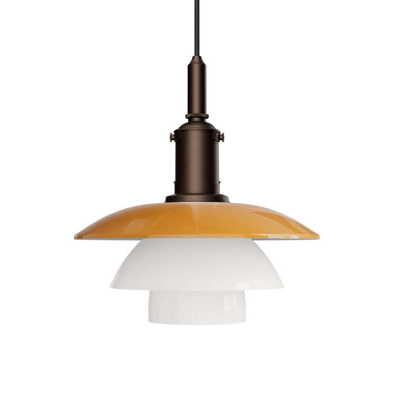 Louis Poulsen - PH 3/3 Pendelleuchte | amber/opal weiß