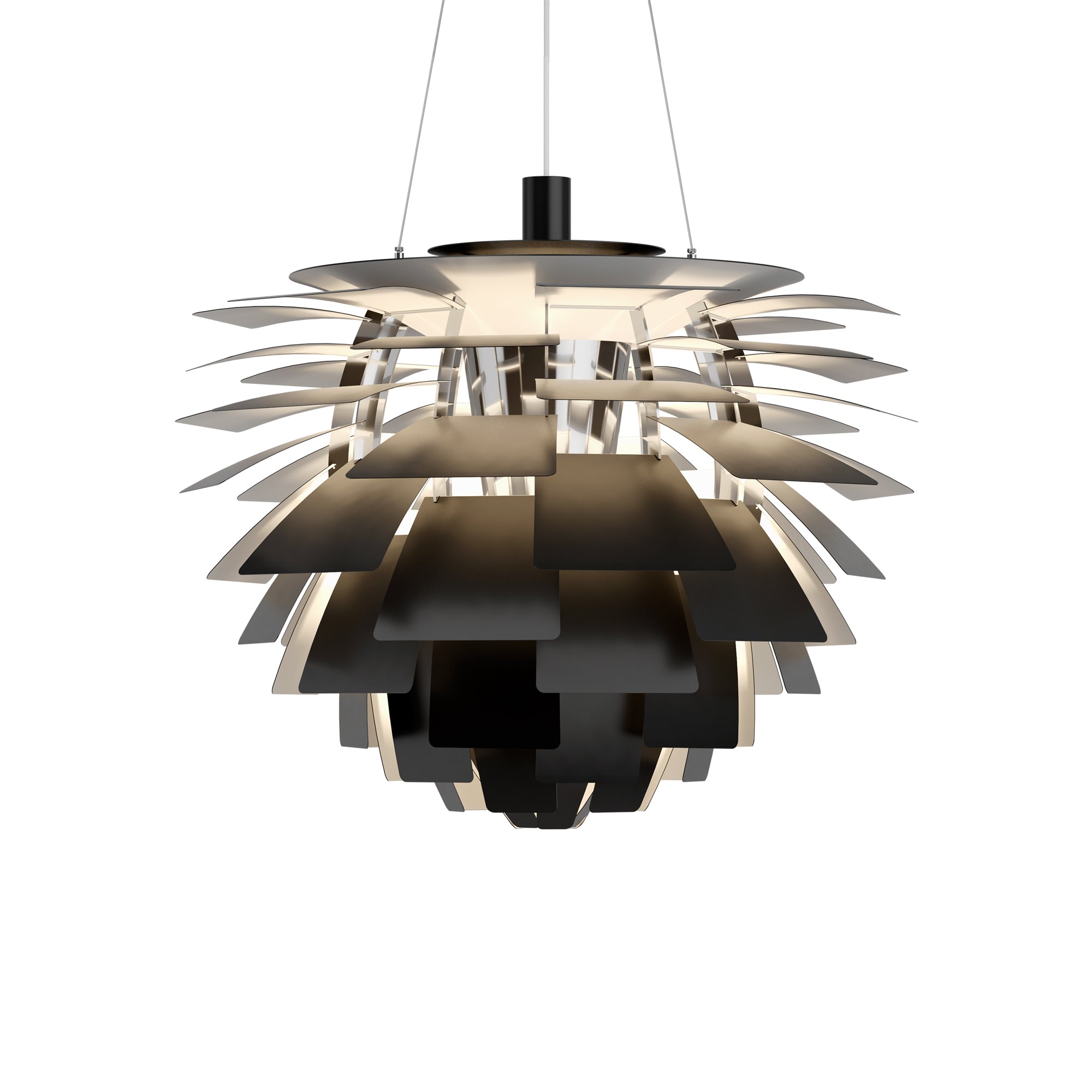 Louis Poulsen - PH Artichoke Pendelleuchte | Ø 60 cm / schwarz